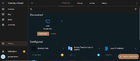Add Integration Button